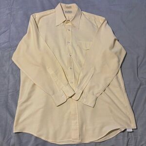 Vintage 70s L.L.Bean Yellow Dress Shirt | Size XL | Excellent Condition